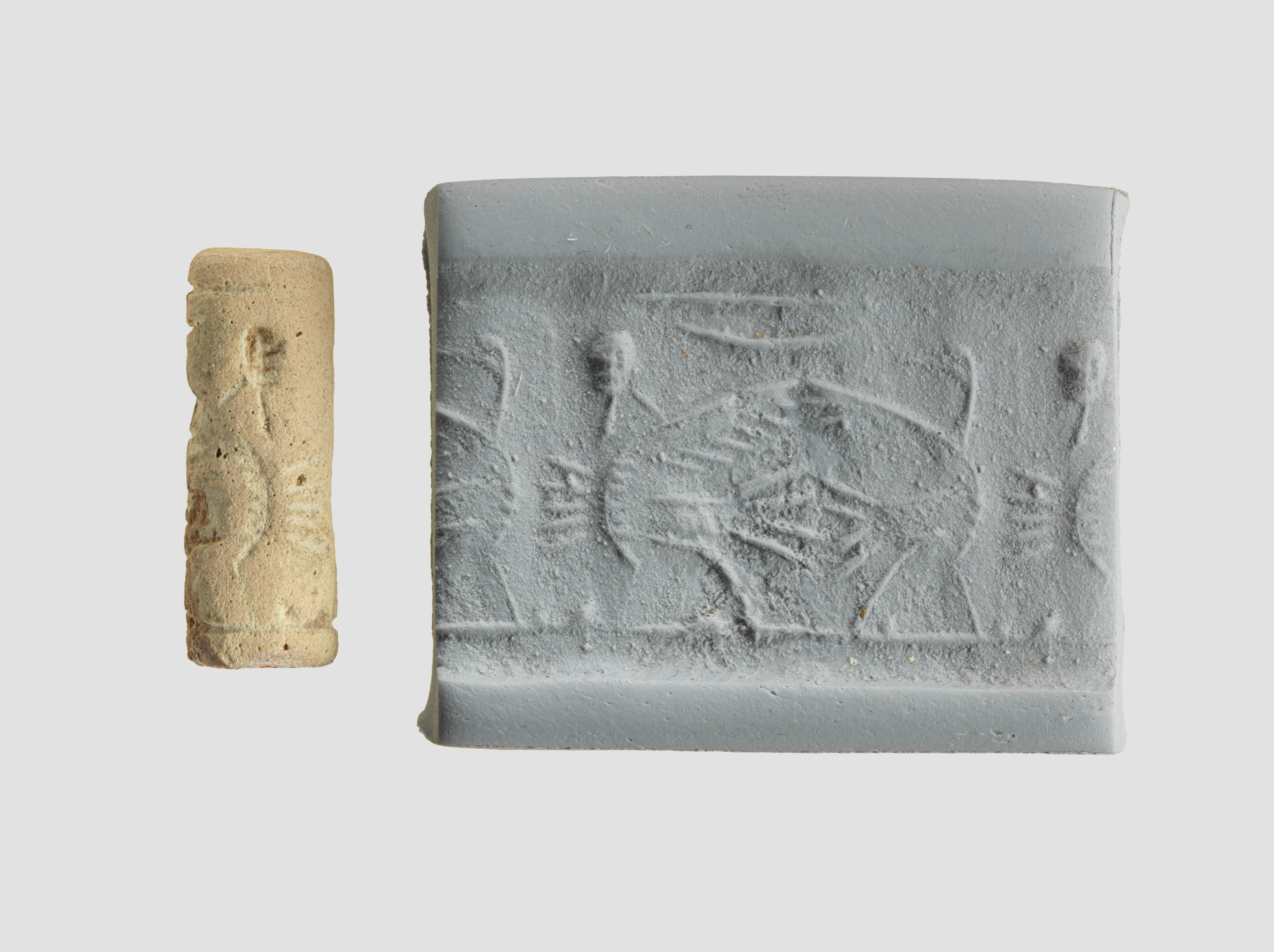 Cylinder seal with monsters — Unknown