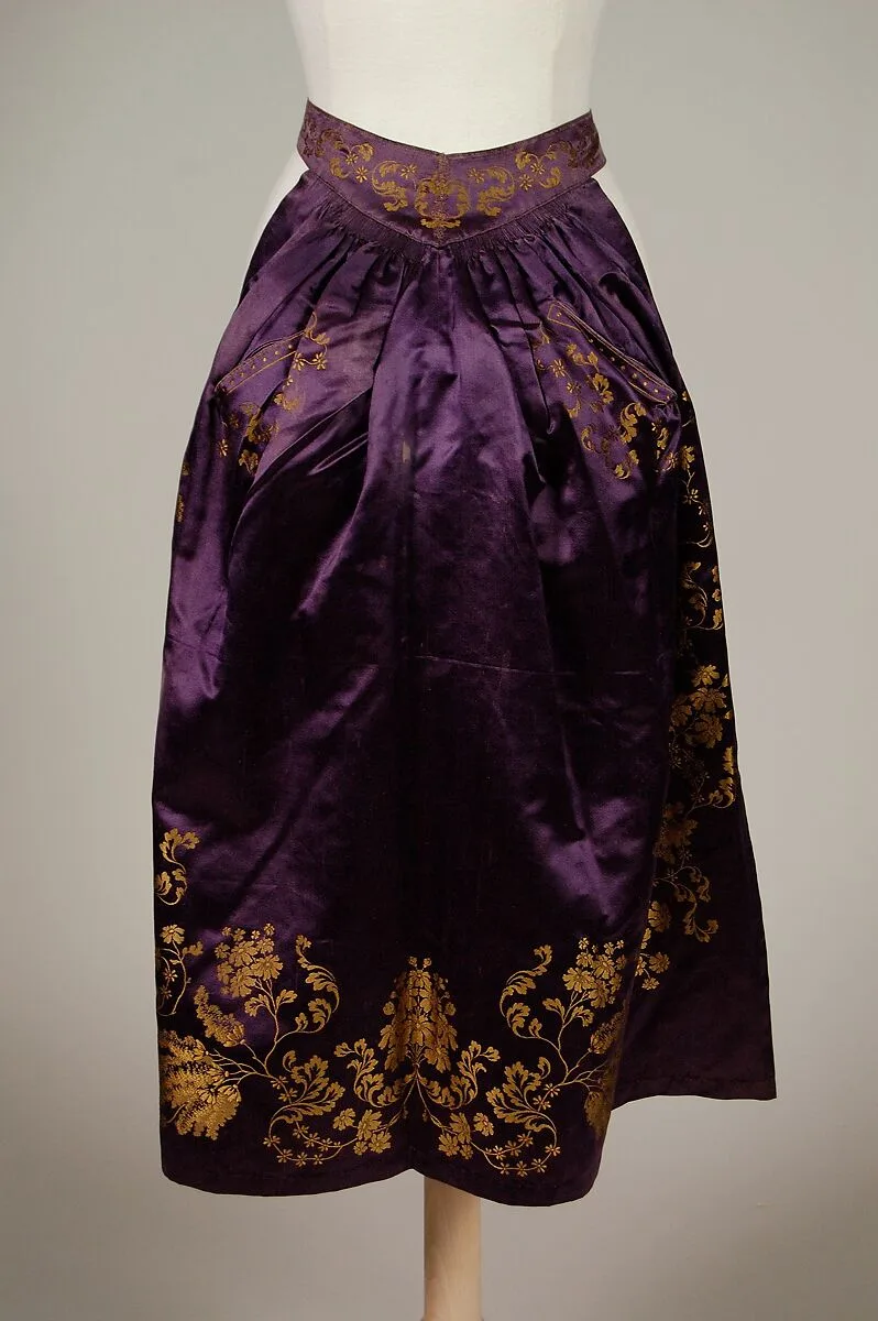 Afternoon apron — Unknown