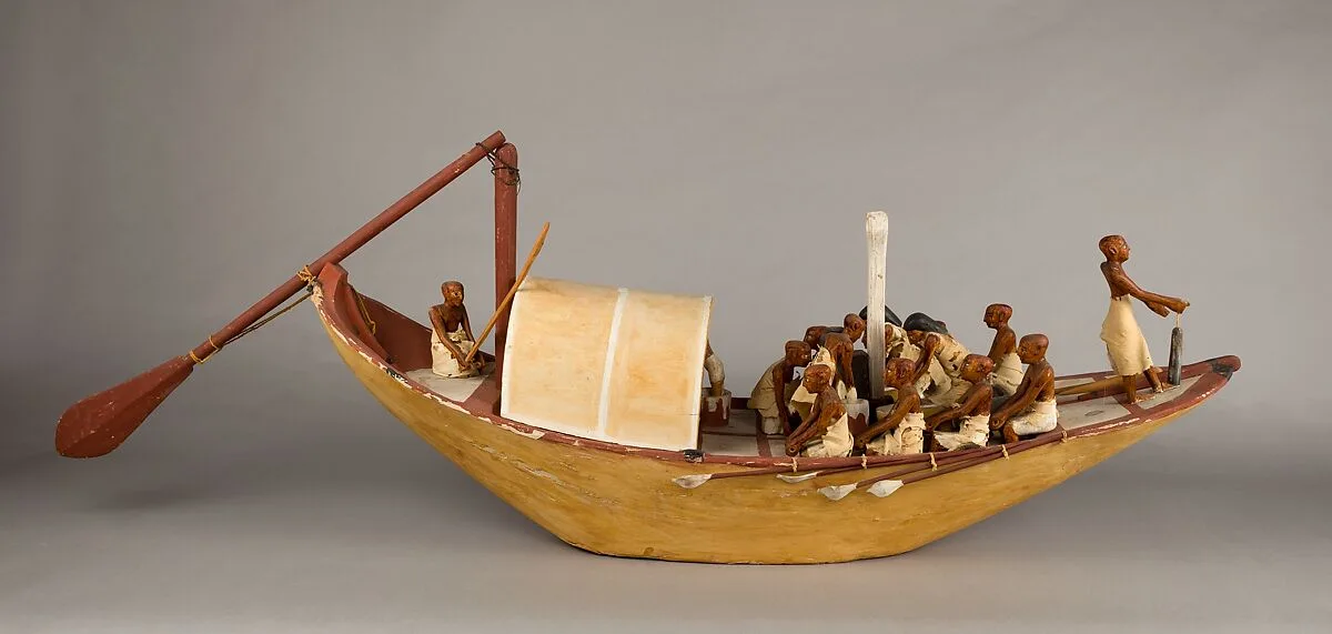 Kitchen Tender being Rowed — Unknown