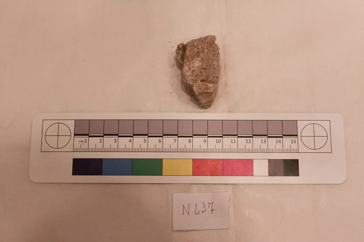 Stucco Fragment — Unknown