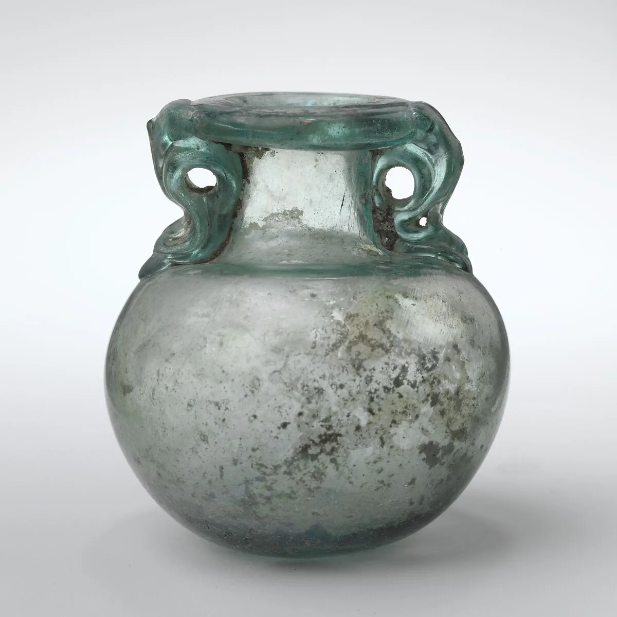Glass aryballos (oil bottle) — Unknown