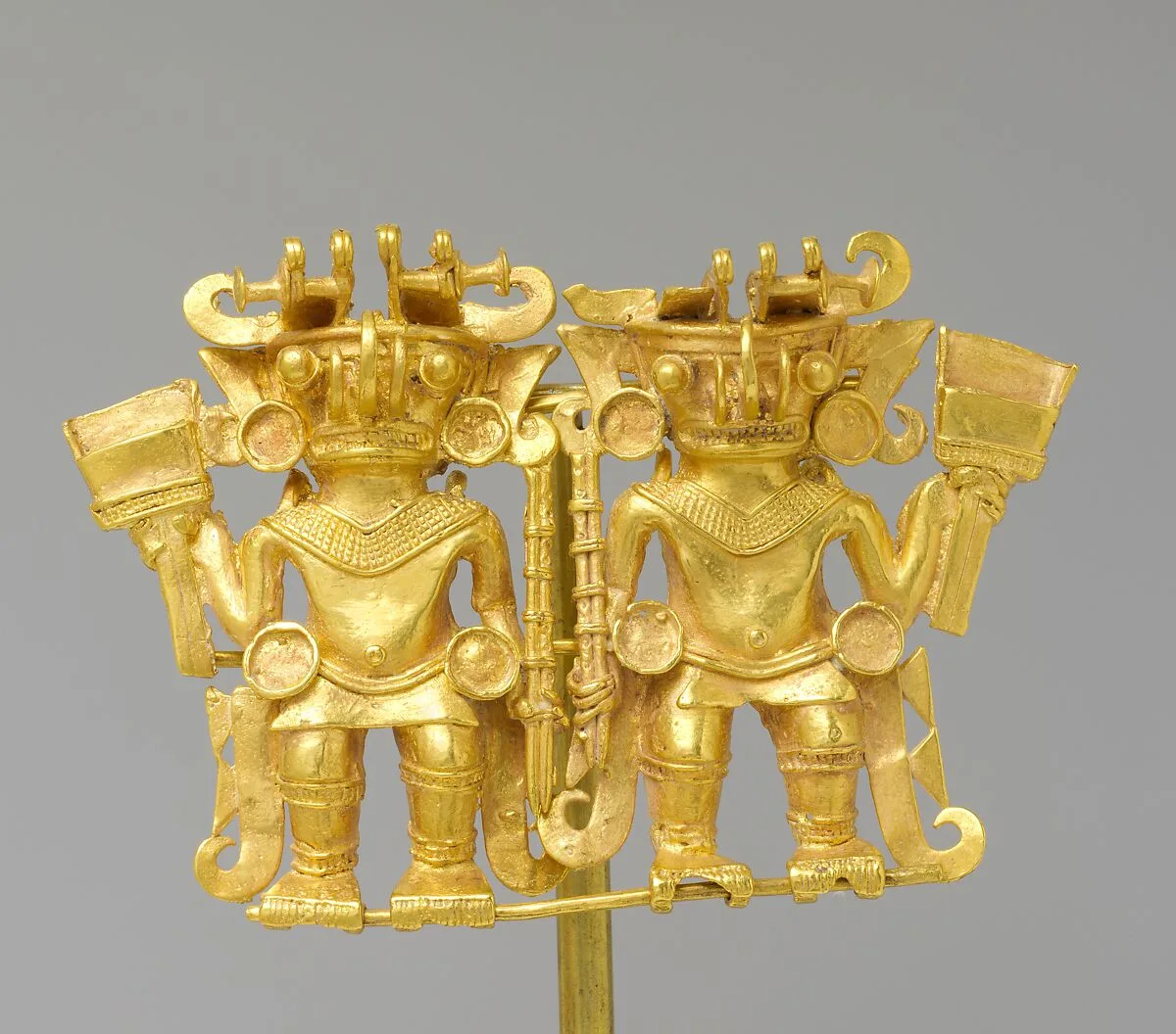 Double Bat-Nosed Figure Pendant — Unknown