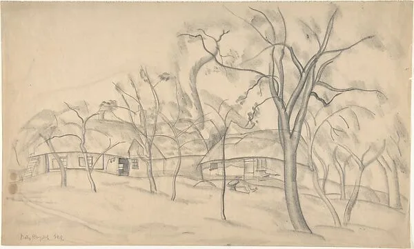 Houses and Trees — Boris Grigoriev