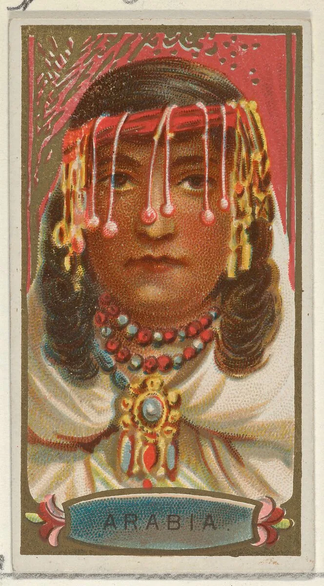 Arabia, from the Types of All Nations series (N24) for Allen & Ginter Cigarettes — George S. Harris & Sons|Allen & Ginter