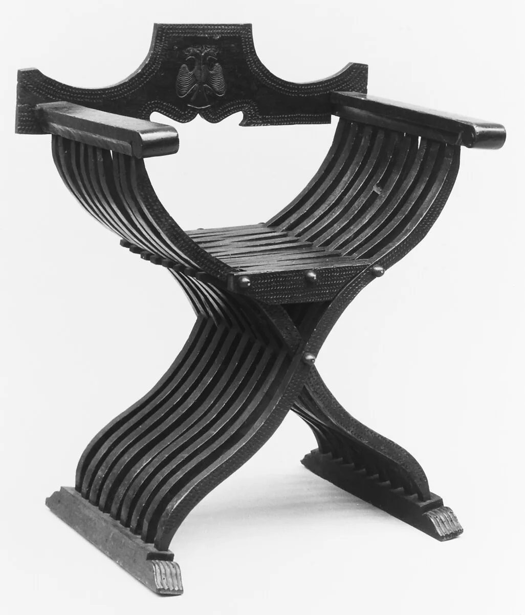 Folding armchair — Unknown
