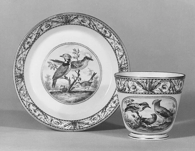 Saucer (part of a service) — Meissen Manufactory|Marcolini Period