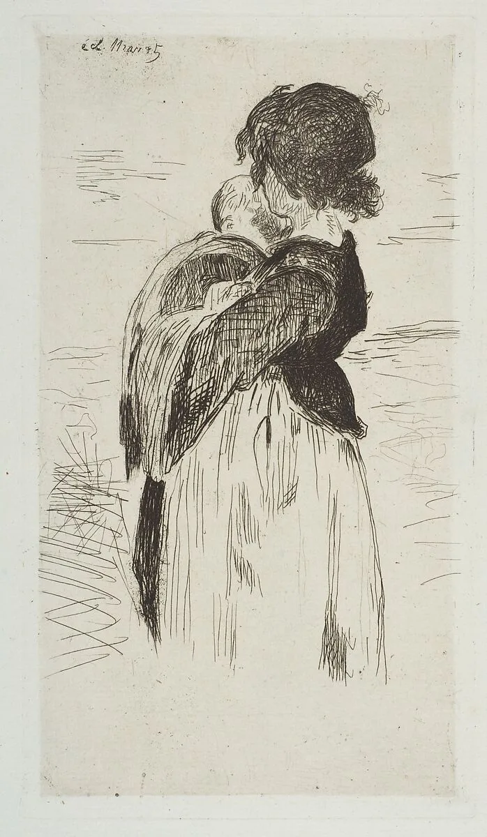 The Little Girl — Edouard Manet