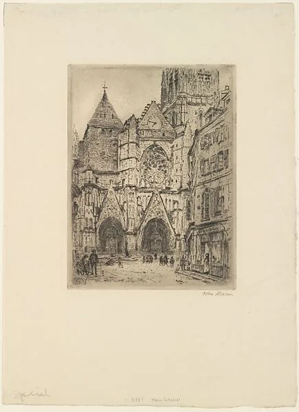 Meaux Cathedral — John Marin