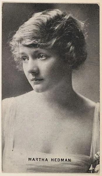 Martha Hedman, from the Black and White Movie Stars series (D1), issued by the E. H. Koester Baking Company — E. H. Koester Baking Company, Baltimore