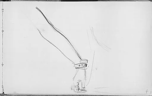 Arm of a Javanese Dancer (from Sketchbook of Javanese Dancers)