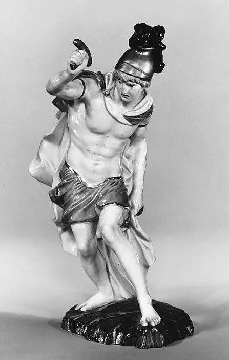 Classical warrior — Höchst Manufactory