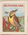 Meadowlark from Eggers Bird Booklets (W607) — Unknown