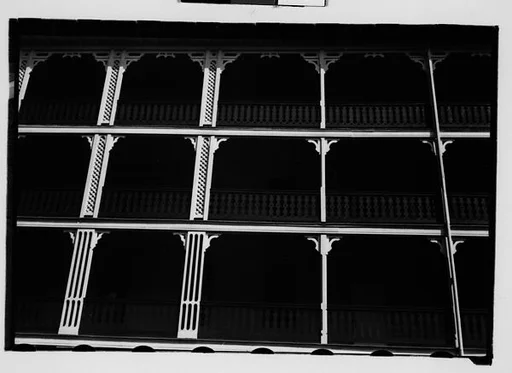 [Folk Victorian Porch Trim Detail, Bedford Springs Hotel, Pennsylvania]