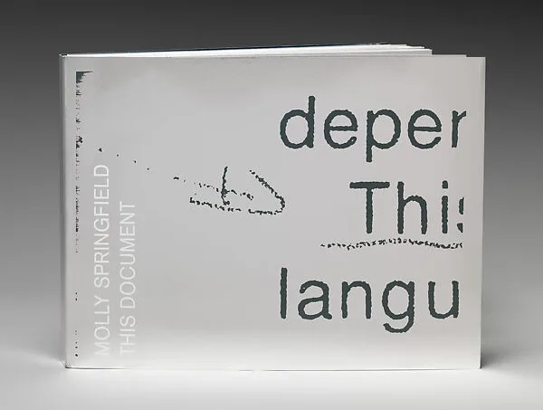 Molly Springfield: This Document — Molly Springfield
