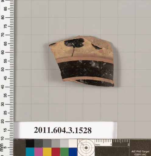 Terracotta fragment of a skyphos (deep drinking cup)