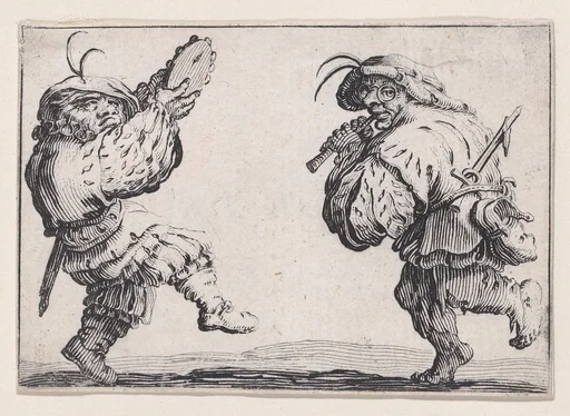 Les Danseurs a la Flute et au Tambourin (Dancers with the Flute and the Tambourine), from Les Caprices Series A, The Florence Set
