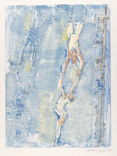 Trapeze Artists with Shadows — Mary Beth McKenzie