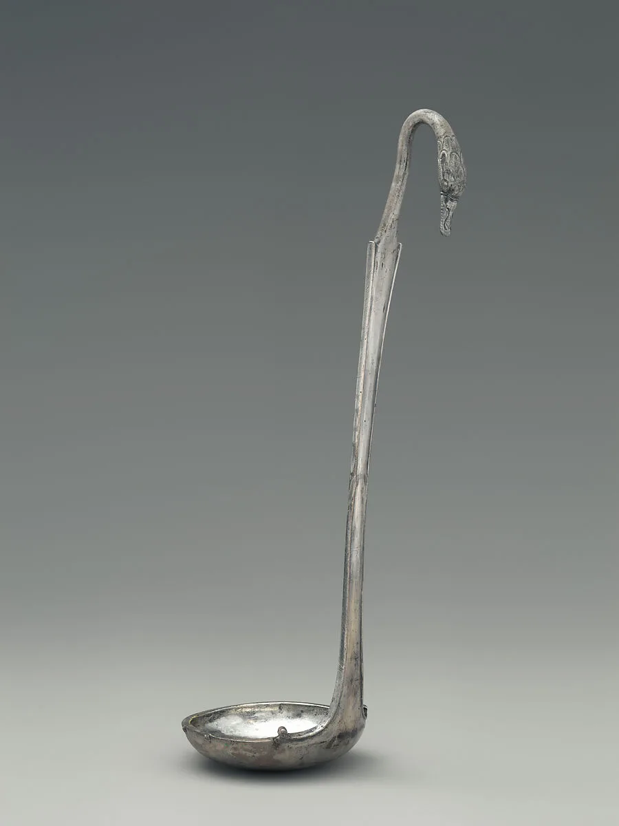 Silver kyathos (cup-shaped ladle) — Unknown