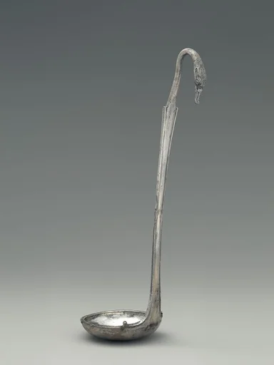Silver kyathos (cup-shaped ladle)