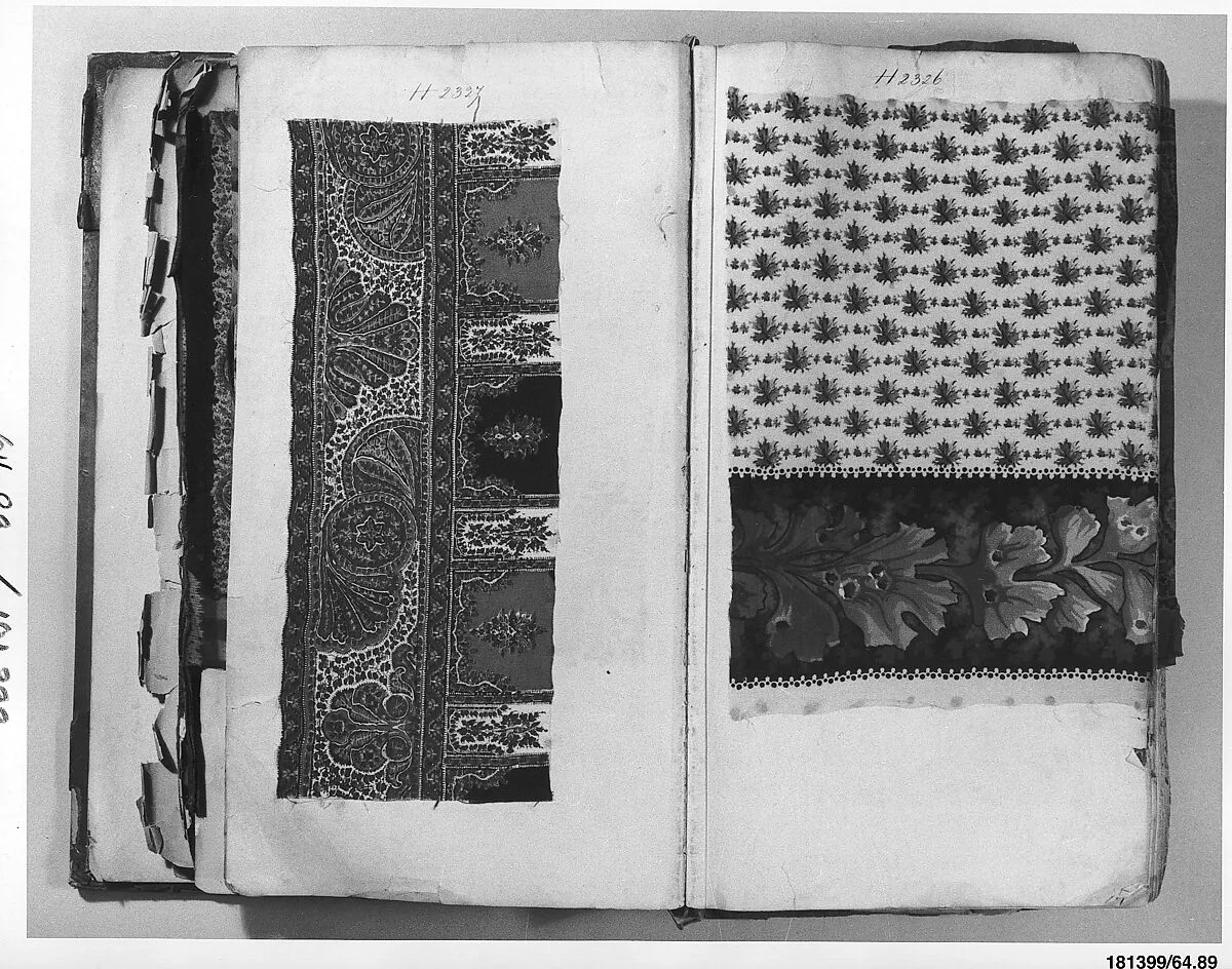 Textile Sample Book — Unknown