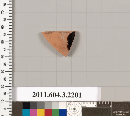 Terracotta fragment of a kylix (drinking cup)