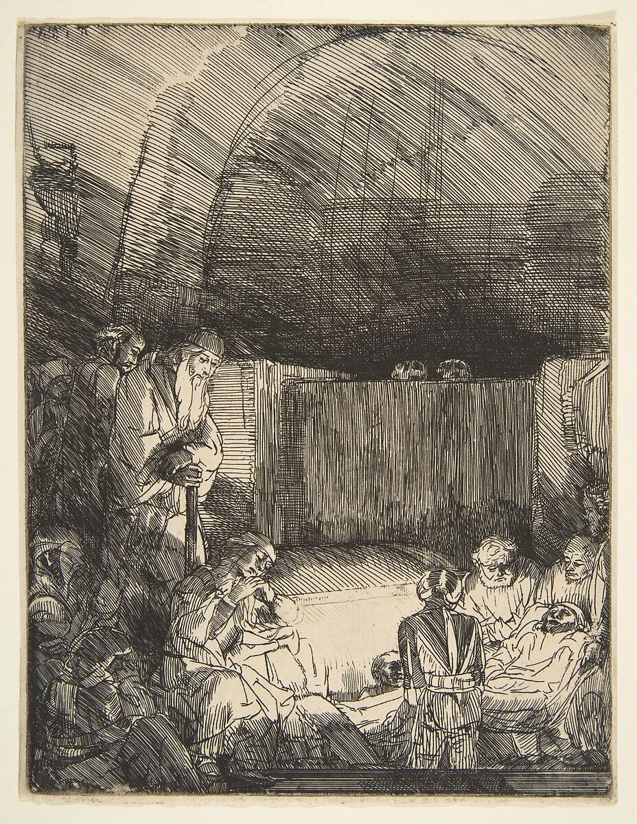 The Entombment — Rembrandt (Rembrandt van Rijn)