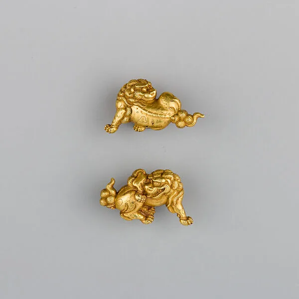 Pair of Sword-Grip Ornaments (Menuki) — Unknown