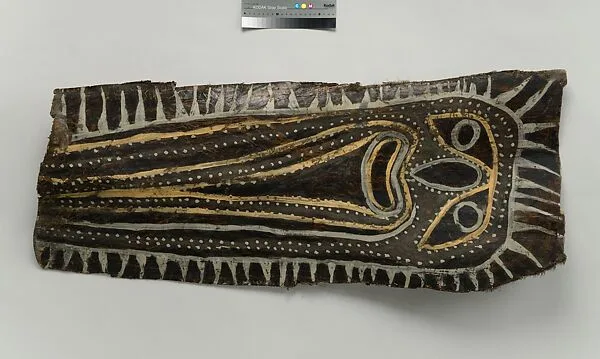 Painting from a Ceremonial House Ceiling — Mburrnggei, Amachi-Kalaba|Artists of Mariwai Village