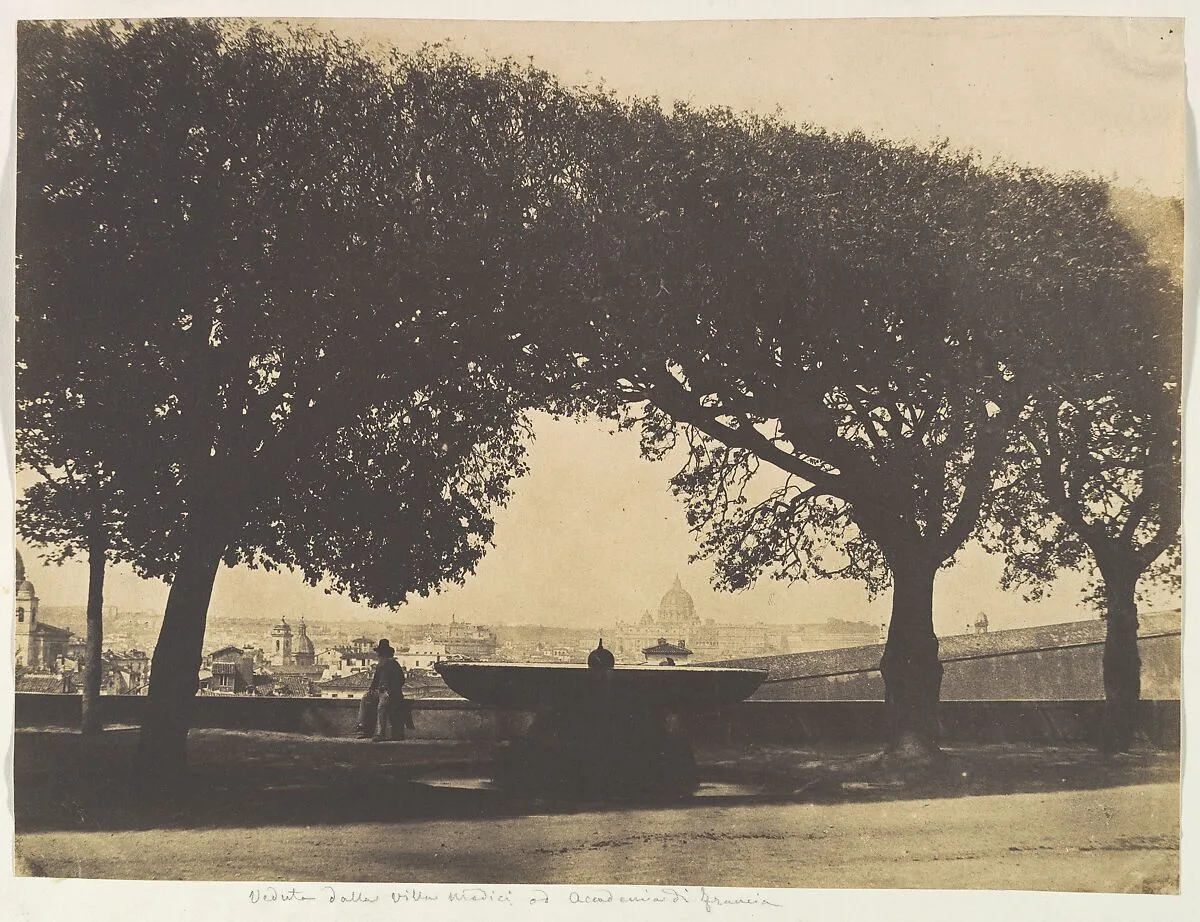 View from the French Academy at the Villa Medici — Giacomo Caneva