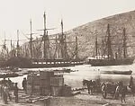 The Diamond and Wasp, Balaklava Harbor — Roger Fenton