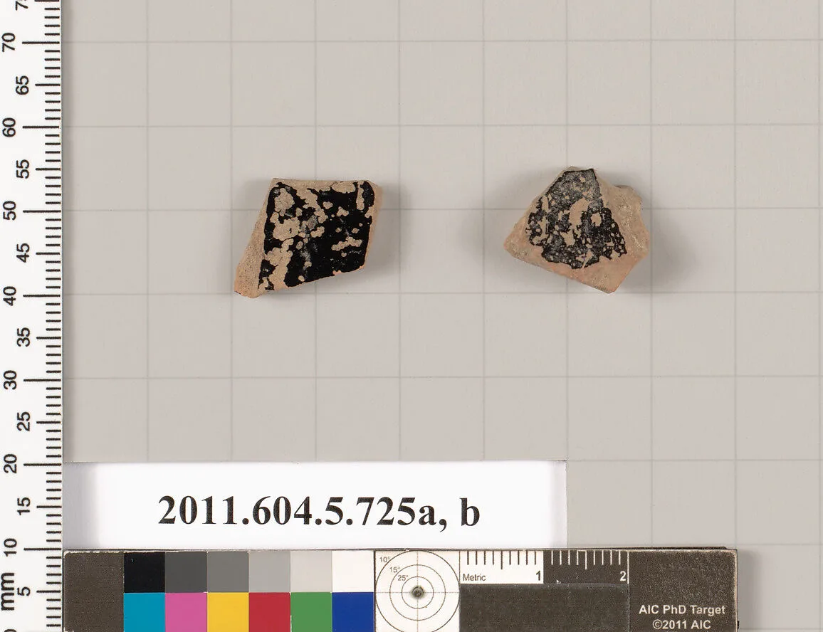 Terracotta fragments of kylikes (drinking cups) — Unknown