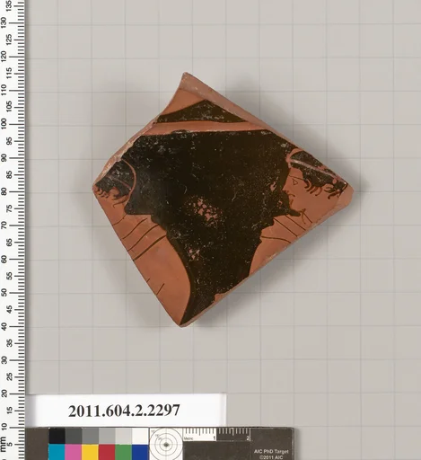 Terracotta fragment of a bell-krater (bowl for mixing wine and water)