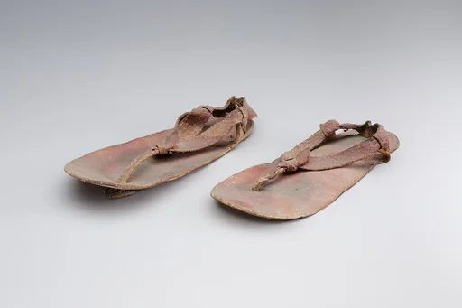 Pair of sandals from the Burial of Amenhotep
