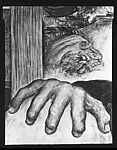 [Detail of J.P. Morgan's Hand from "The Civil War" Panel of Diego Rivera's Mural for the New Worker's School, New York City]