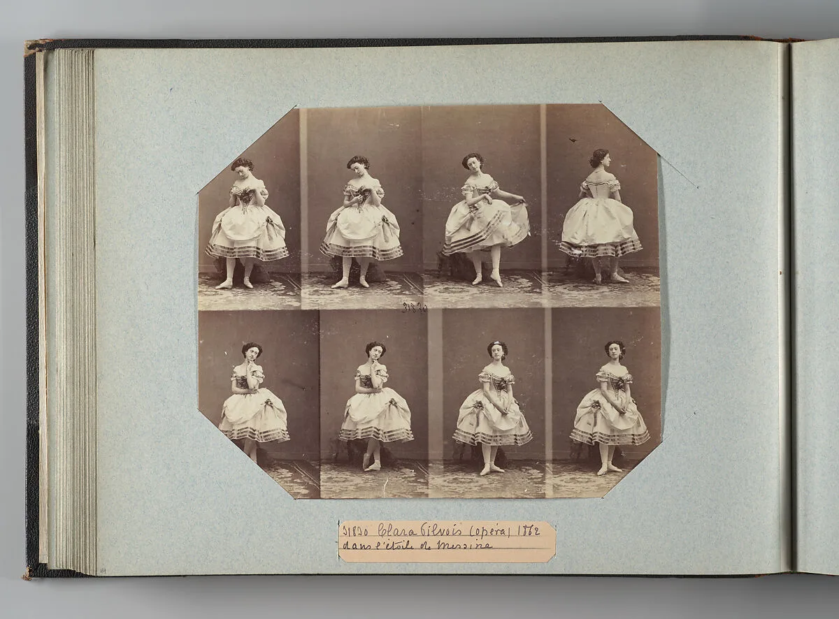Clara Pilvois dans l'étoile de Messine — André-Adolphe-Eugène Disdéri