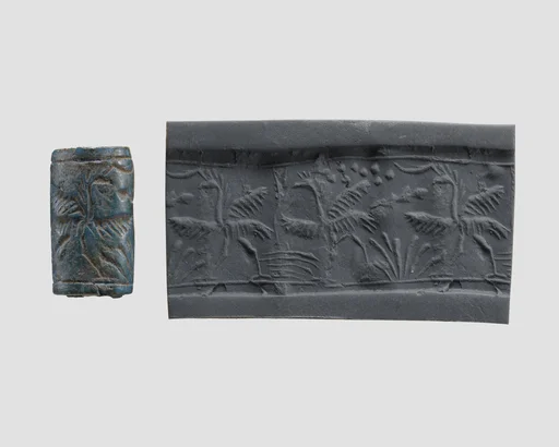 Cylinder seal with animals
