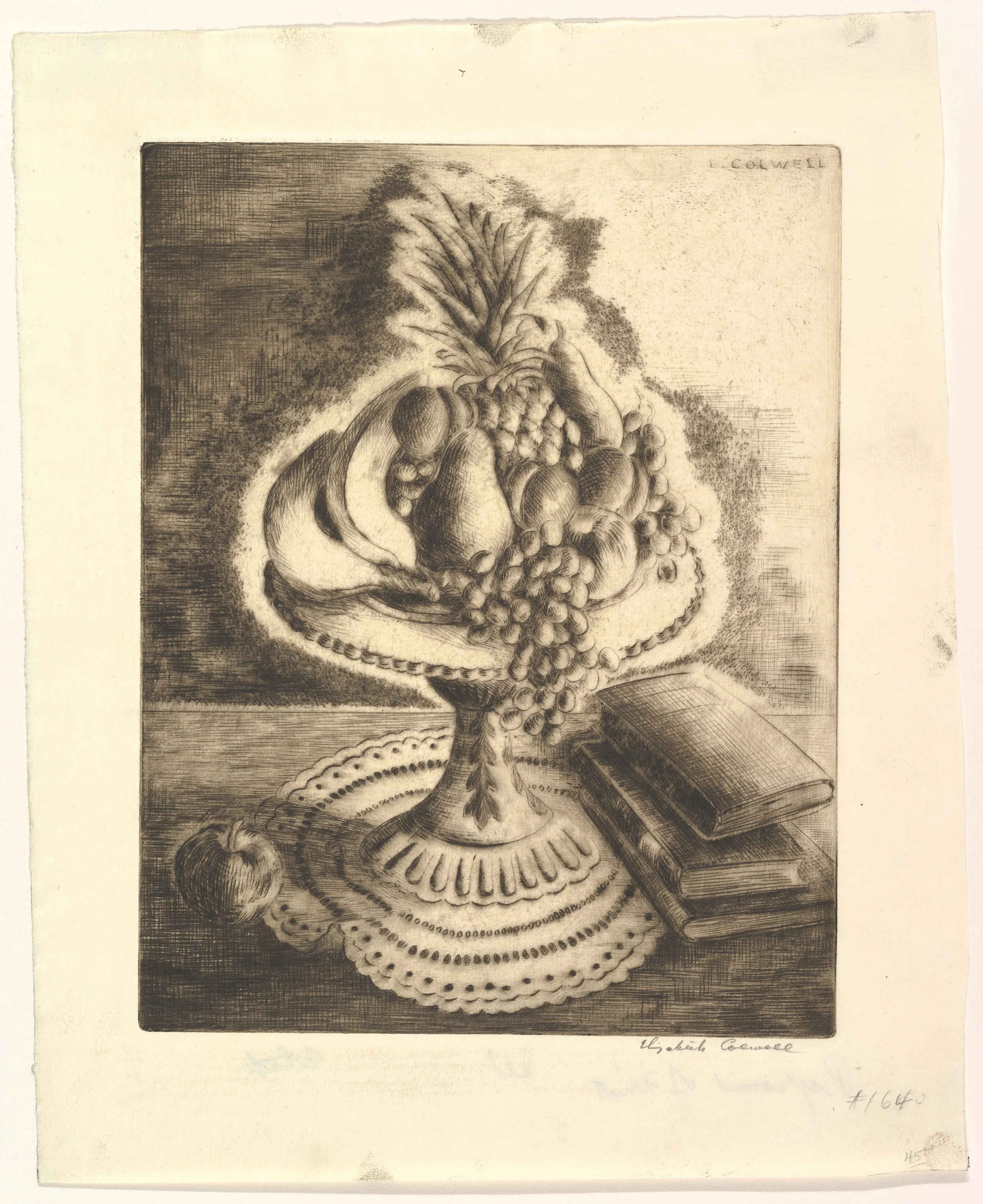 Pyramid of Fruit — Elizabeth Colwell|WPA
