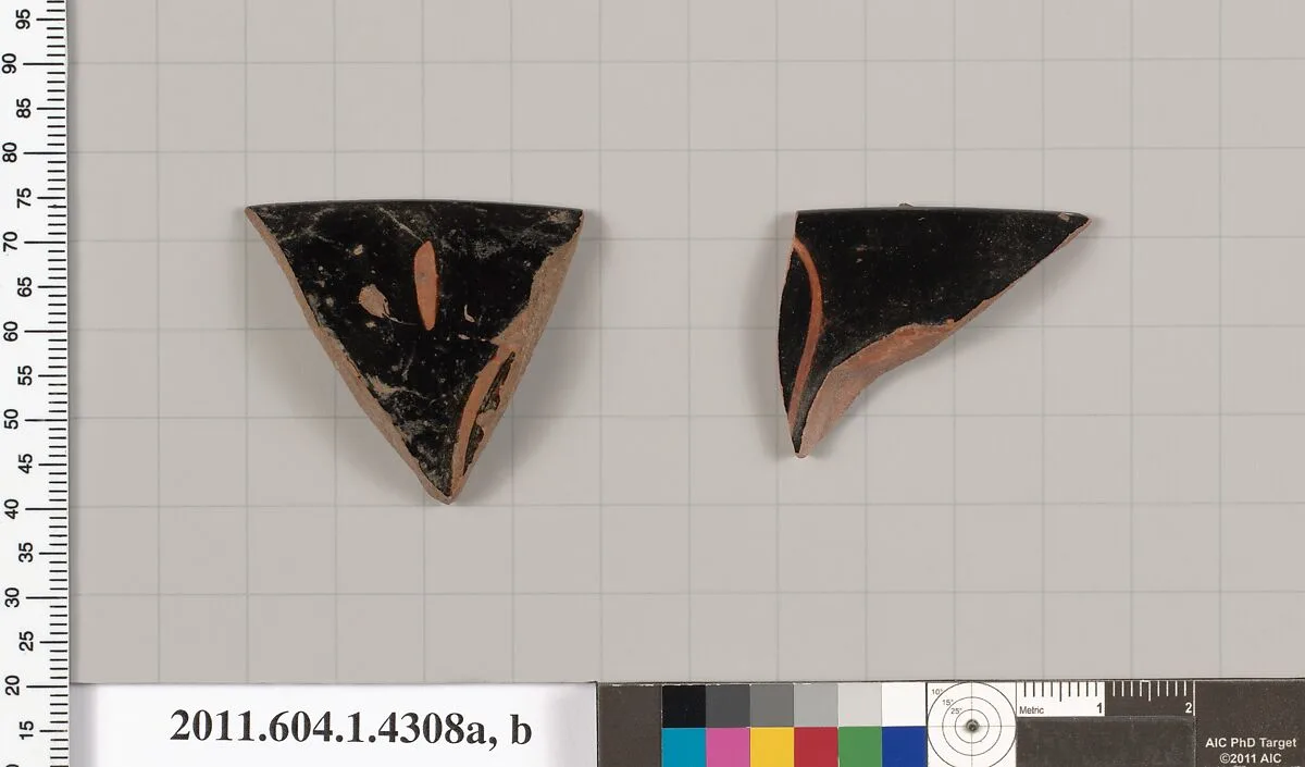 Terracotta rim fragments of kylikes (drinking cups) — Unknown