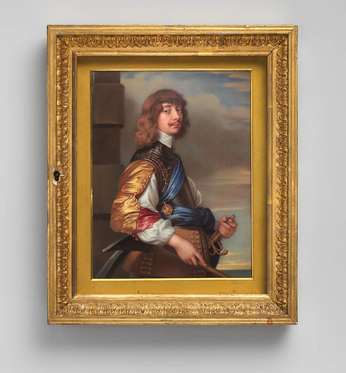 Algernon Percy (1602–1668), Tenth Earl of Northumberland, after Van Dyck — Henry Bone