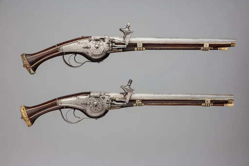 Pair of Wheellock Pistols