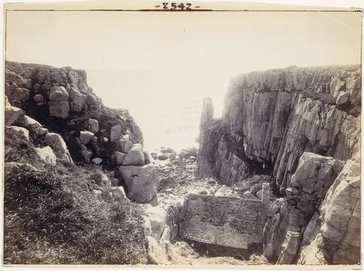 [Rocky Inlet with Seascape]