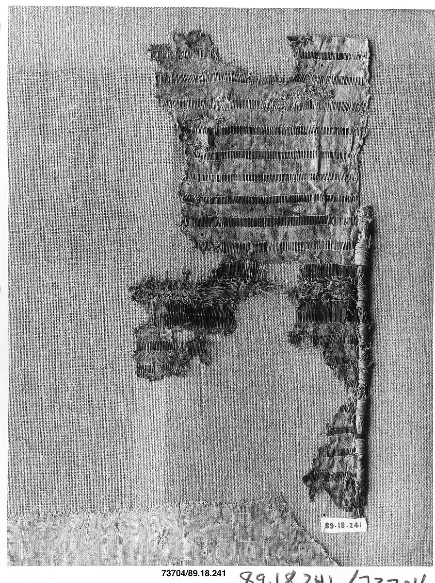 Textile Fragment — Unknown