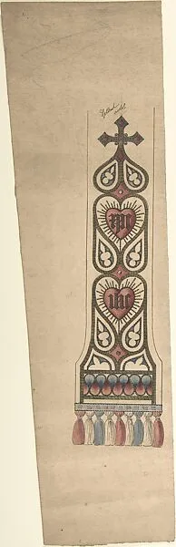 Design for a Stole or Maniple — Ernest Geldart