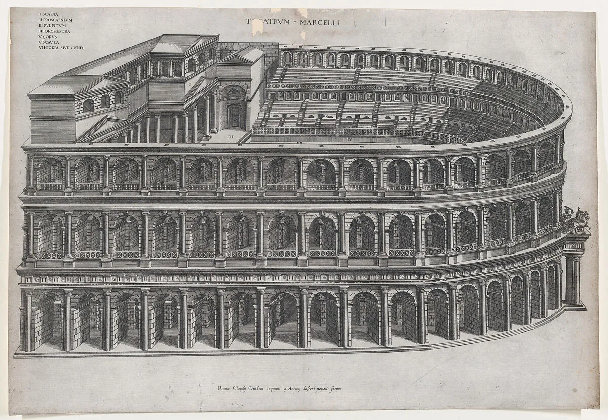 Speculum Romanae Magnificentiae: Theater of Marcellus — Anonymous|Claudio Duchetti|Antonio Lafreri