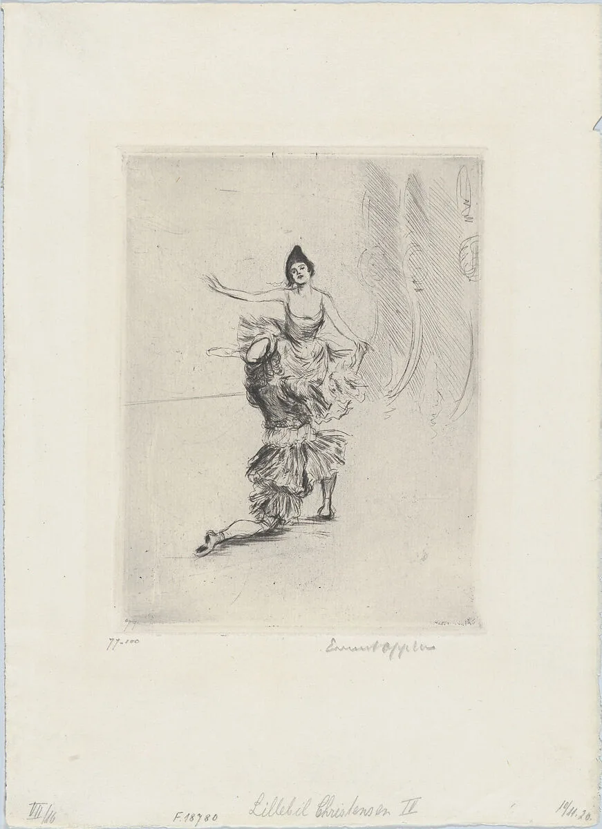 Lillebil Christensen IV — Ernst Oppler