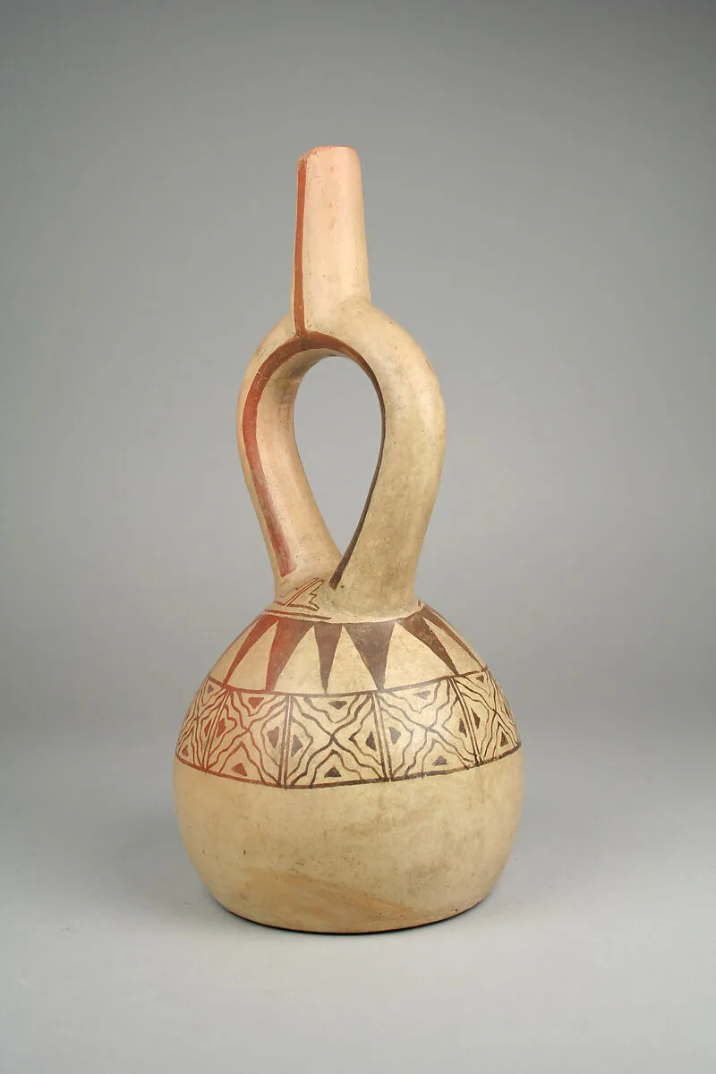 Geometric Pattern Bottle — Unknown