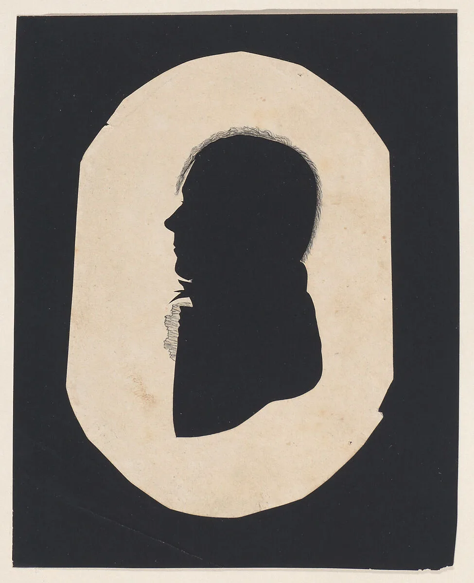 Silhouette of an unknown man — Moses Chapman