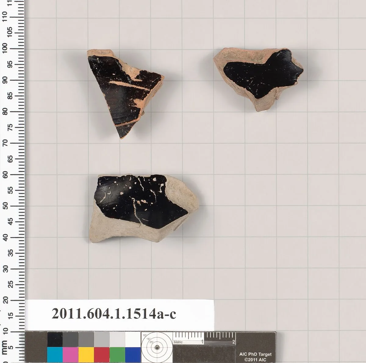 Terracotta fragments of kylikes (drinking cups) — Unknown