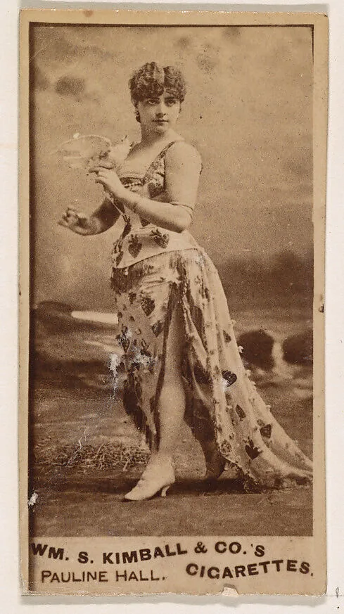 Pauline Hall, from the Actresses series (N203) issued by Wm. S. Kimball & Co. — William S. Kimball & Company