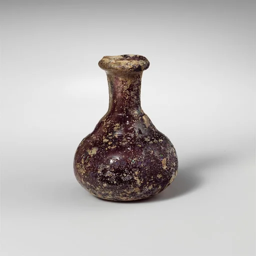Glass perfume bottle
